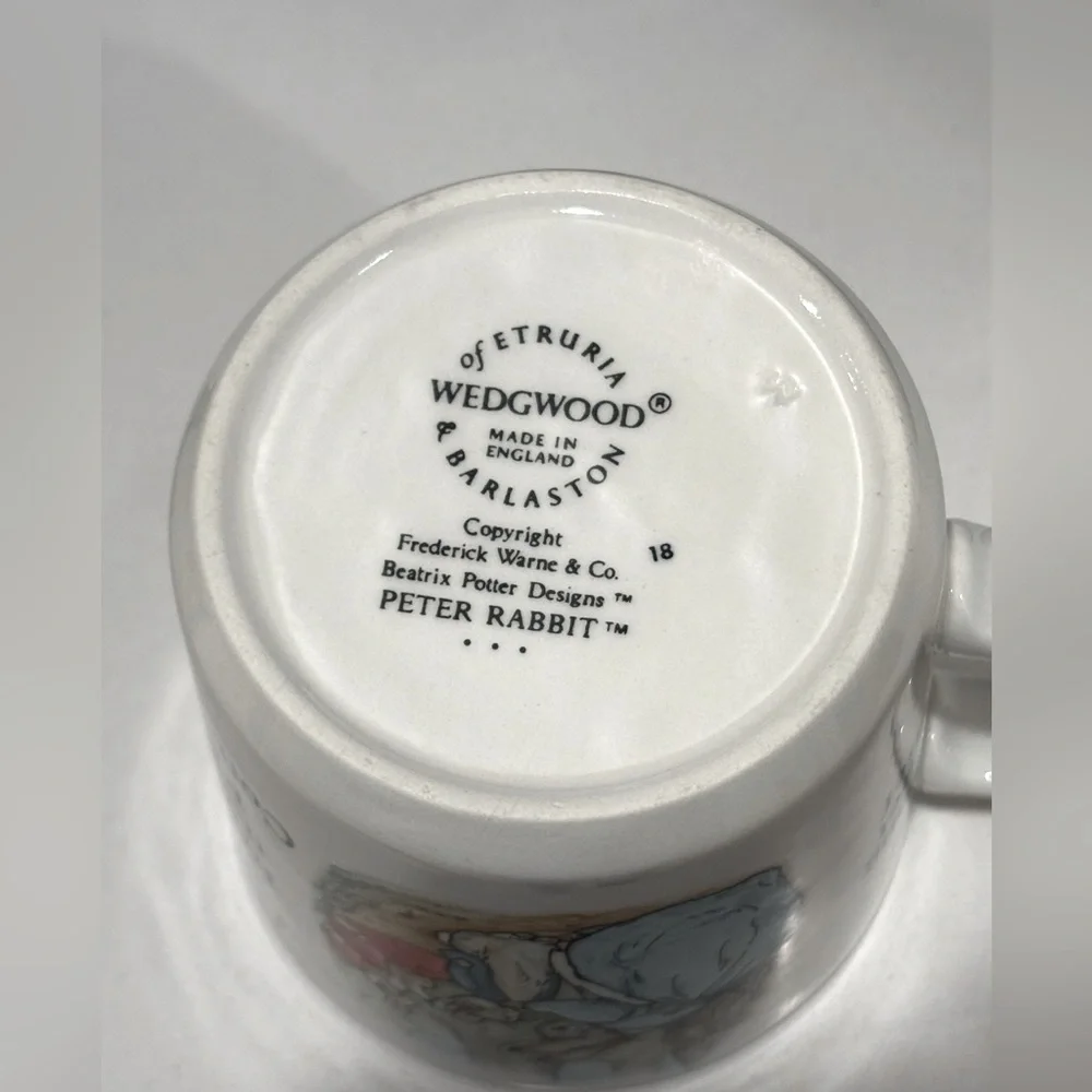 Wedgwood Beatrix Potter China Set. (3 Pc) Peter Rabbit | Bone | Vintage 90’s
